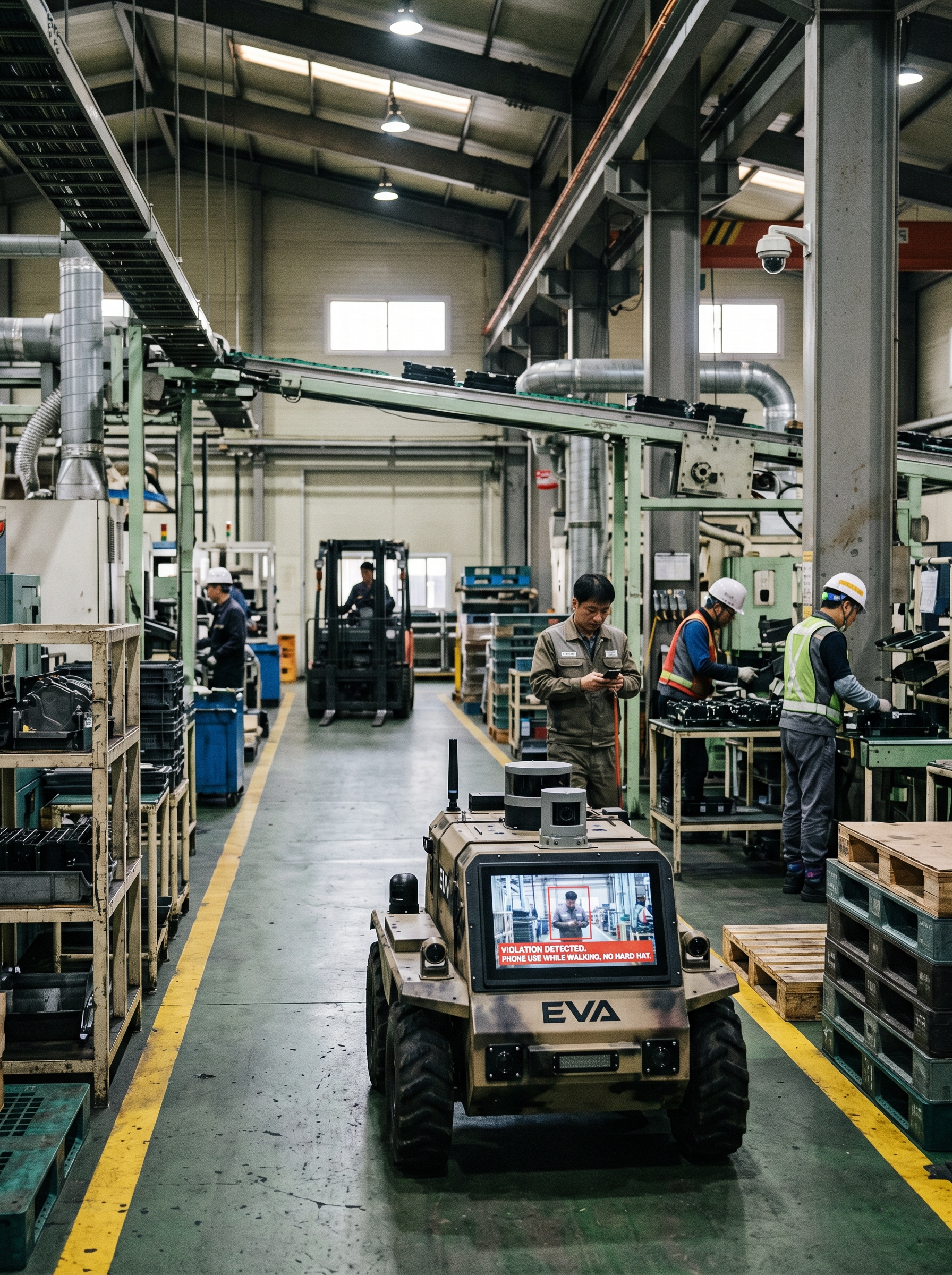 순찰로봇 및 사각지대 관제